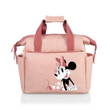 Imagem de PICNIC TIME Lancheira Disney Minnie Mouse em movimento, lancheira térmica macia, lancheira isolada, (rosa)