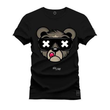 Imagem de Camiseta Premium 100% Algodão Ótima Qualidade Urso Bolado - NoBrand, P