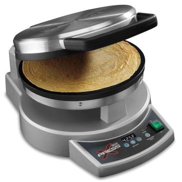 Imagem de Chapa Dupla Face Profissional Antiaderente Multiuso com Aquecimento Rápido, Limpeza Sem Esforço e Temporizador Programável, 110V 1800W,