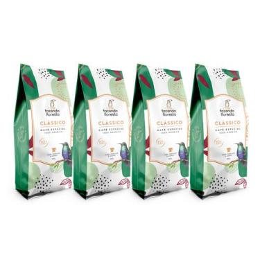 Imagem de Kit Café Especial Fazenda Floresta Clássico Moído  4 pacotes de 250g -