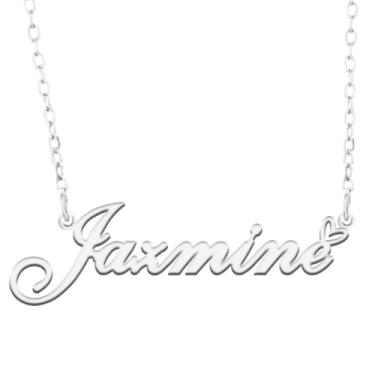 Imagem de A168A Colar com nome personalizado personalizado banhado nome colar para mãe filha amizade mulheres dia dos namorados Natal aniversário ano novo, Metal, Sem Pedra Preciosa Não aplicável