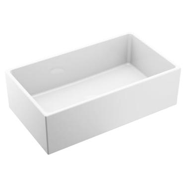 Imagem de Moen FC331910 Pia de cozinha com suporte inferior para pia de cozinha, 84 cm, branco