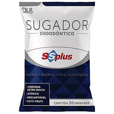 Imagem de Sugador Odontológico Descartável SSPlus Endodontia - 20 Unidades