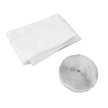 Imagem de Vedação de Janela para Ar Condicionado Portátil, Vedação da Janela do Ar Condicionado, Economia de Energia da Janela CA à Prova de Chuva, Kit de Vedação de Janela CA, Parada de