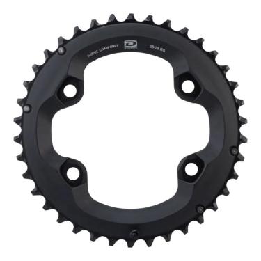 Imagem de Coroa Engrenagem Deore FC-M6000 / FC-MT500 PCD-96mm 10v 34 Dentes Aço Preto - Shimano