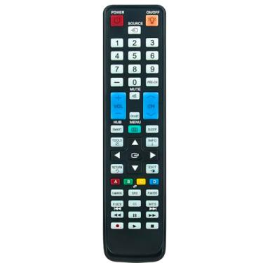 Imagem de Beyution Controle remoto de substituição AA59-00520A compatível com Samsung LED TV UN32D5550RF UN40D5550RF UN32D5550RFXZA UN32D5550RFXZX UN40D5550RFXZD UN40D5550RFXZX UN40D5550RFXZX UN40D5550RFXXZX ZP