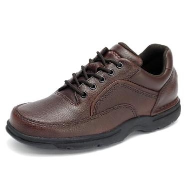 Imagem de Tênis de caminhada masculino Eureka da Rockport, Marrom, 8 X-Wide