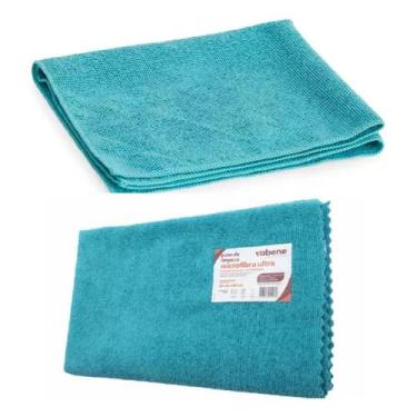 Imagem de Kit 5 Panos Magico De Chao Limpeza Microfibra Grande 60x80 - VABENE