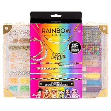 Imagem de Rainbow High Ultimate Jewelry Designer, kit de fabricação de joias faça você mesmo, design de mais de 20 peças, ótima atividade de fim de semana ou festa do pijama para meninas, kit de contas para crianças, adolescentes e adolescentes de 8, 9, 10, 11 anos