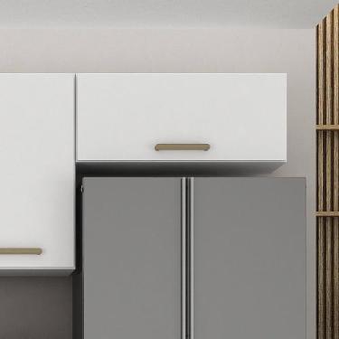 Imagem de Armário Aéreo para Cozinha 1 Porta Geladeira São Luis Valdemóveis - Va