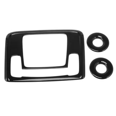 Imagem de VekAuto Moldura de acabamento de farol moldura de farol decoração de capa de farol para Honda HR-V 2021-2022 ABS preto 1 conjunto fileira traseira