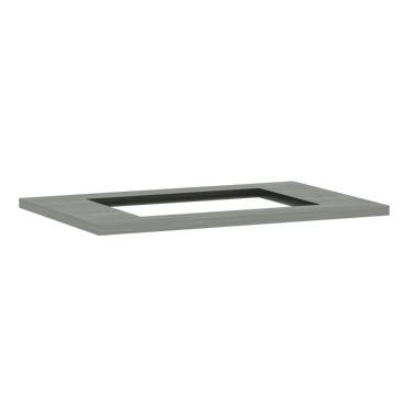 Imagem de Tampo 80Cm C/ Furo Para Cooktop 4 Bocas 50Cm X 35Cm E Pré Fu