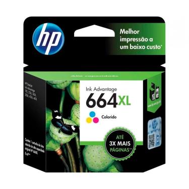 Imagem de Cartucho De Tinta Hp 664Xl Color F6V30Ab