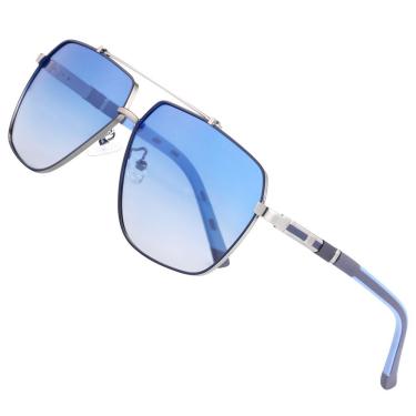 Imagem de Óculos De Sol Polarizados Quadrado Gradiente Uv400