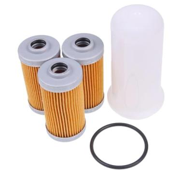 Imagem de TCINDRR Kit De Filtro Combustível E Tigela 3 Peças Compatível Com Massey Ferguson 1010 1020 1030 1205 1210 1215 1220 1225 1230 1233 1235 1417 1423