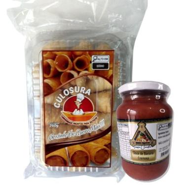 Imagem de Kit Canudinhos Crocantes e Bananada Cremosa pra recheio - Gulosura