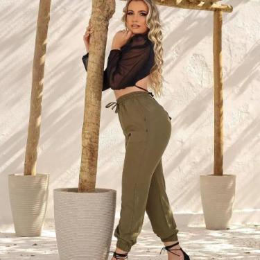 Imagem de Calça Jogger Feminina - Agapantus, M