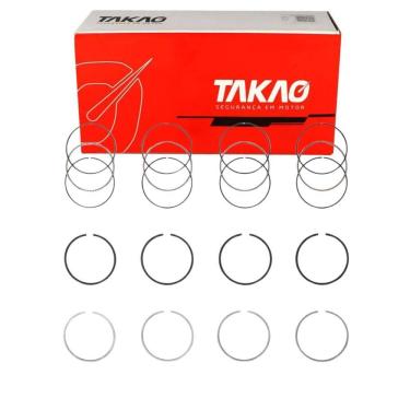 Imagem de Anel Para Pistão (Jg) Tr4 Pajero 2.0 16V 2002 A 2010 / Tr4 Pajero 2.0 16V 2002 A 2010 / Tr4 Pajero 2.0 16V 2010 A 2016 - Takao Asmi20Rstd