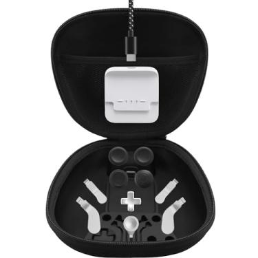 Imagem de Coolerage Pacote Completo De Componentes Para Controle Xbox Elite Series 2 - Os Acessórios Incluem 1 Estojo Transporte, Base Carregamento, 4 Analógicos, Pás, Direcional, Cabo E Ferramenta Ajuste (Pr