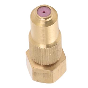 Imagem de Eujgoov Bico de Pulverizador de Alta Pressão, Bico de Pulverizador de Alta Pressão, de de Latão Destacável de Spray de água à Prova de Ferrugem Cerâmica para Pátio para o Pátio (Hole de 1,2 mm/0,05)