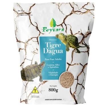 Imagem de Poytara Ração Para Tartarugas Tigre D'Agua 800g Bag