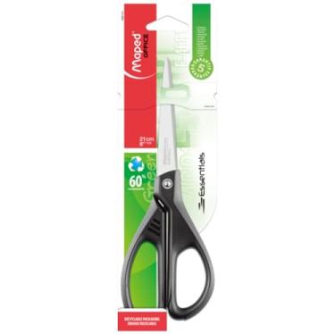 Imagem de Tesoura 21cm, Maped, Essentials Green, 468110, Preto