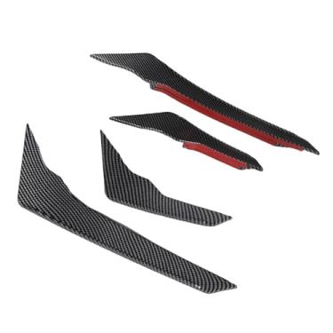 Imagem de Keenso Spoiler Lateral do Pára-choque Dianteiro, Acabamento Aerodinâmico de Acabamento Em Ventilação de Ar, para a Linha SF S 2021-2024 (Estilo de fibra de carbono)