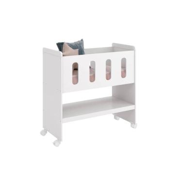 Imagem de Mini Berço Moisés Zain Reller 3 Em 1 Trocador e Escrivaninha