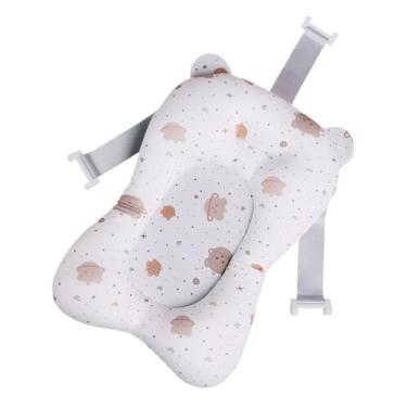 Imagem de Almofada de Banho para Bebé para Lavatório, Tapete De Suporte Para Assento De Banho, Rede De Malha Para Sentar Com Três Pontas Para Reuniões Familiares, Casa, Viagem, Hotel E Berçário Para Crianças E