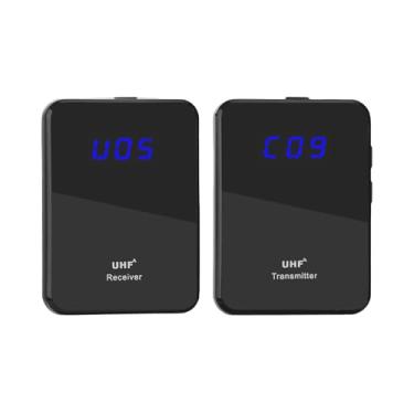 Imagem de Domary Wireless in Ear Monitor System UHF Transmissor e Plugue do Receptor e Jogo Com Duração de Bateria de 8 Horas para Ensaios de Banda de Estúdio (1 microfone com 1 receptor)
