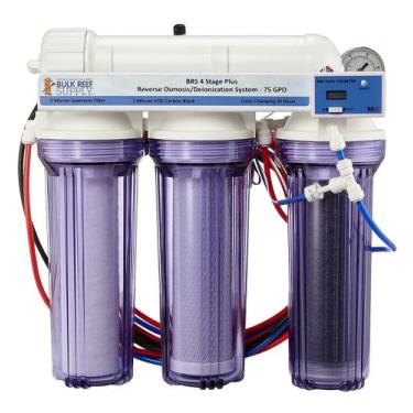 Imagem de Sistema de deionização por osmose reversa Bulk Reef Supply 75GPD