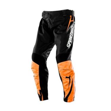 Imagem de Calça Motocross Enduro Trilha Sportbay Oficial - PRO TORK, LARANJA, 58