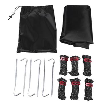 Imagem de Tnfeeon TARP TARP MULTIFUNCIONAL PROOW ABRIGENTE DO CAMPONOPELO DE ÁGUA TOLO COM CAMPO COM ANELOS TOLOS PICNICOS PICNICOS DE METRINISSO DE PAIA AO ANTERAÇÃO (M)