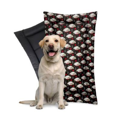 Imagem de Colchonete Pet Cama Confortável Com Zíper Lavável Fundo Impermeável G 