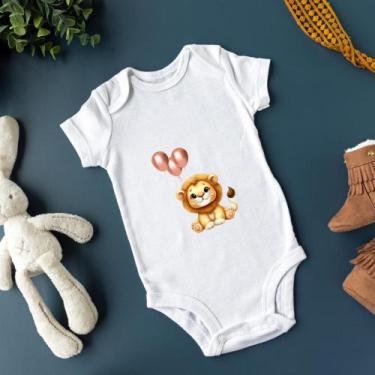 Imagem de Body Bebê Algodão Bodie Macacão Roupa Recém-nascido - Bellvi, Branco, 
