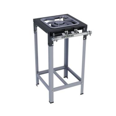 Imagem de Fogão Industrial 1 Boca Dupla 30X30 S2000 Metalmaq, Gás de Botijão (GL