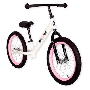 Imagem de bicystar Bicicleta De Equilíbrio De 16 Polegadas, Bicicleta Infantil De 5 A 8 Anos, Pneus De Ar, Bicicleta De Empurrar Sem Pedais, Bicicleta De Brinquedo Para Atividades Ao Ar Livre Para Crianças,