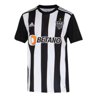 Imagem de Camisa Masculina Atlético Mineiro 2022 Home Listrado - Atético Mineiro