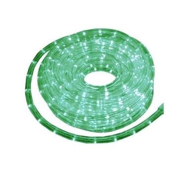 Imagem de Mangueira Iluminada 162 Leds Pisca Verde 110V 10M - Gruposhopmix