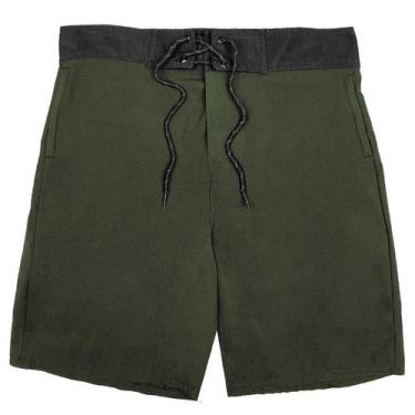 Imagem de Bermuda Elastano Hibrida Masculina WSS Green Classic - Web Surf Shop -