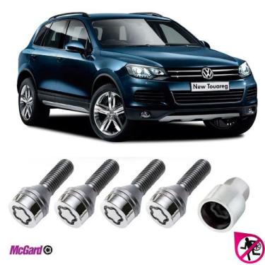 Imagem de Kit Parafuso Antifurto Roda Volkswagen Touareg Original - MCGARD