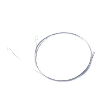 Imagem de 10 peças 2A .015 cordas de bandolim único chapeado extremidade de laço de aço