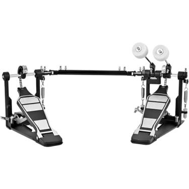 Imagem de Tipatyard Pedal de bumbo duplo para kit de bateria e bateria eletrônica | Corrente única