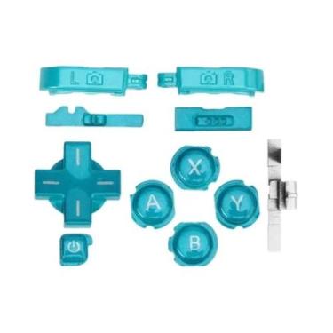 Imagem de Conjunto Completo De Botões ABXY Para Nintendo 3DS, Botão Cruzado, Set