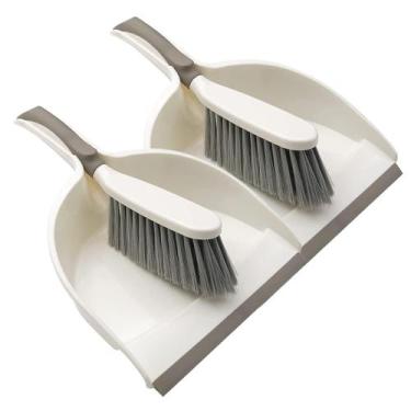 Imagem de Conjunto de bandejas e escovas WDDBHSKN para limpeza doméstica (2 conj