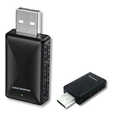 Imagem de Adaptador Para Car Play Android Auto Wireless Sem Fio Automático - G M