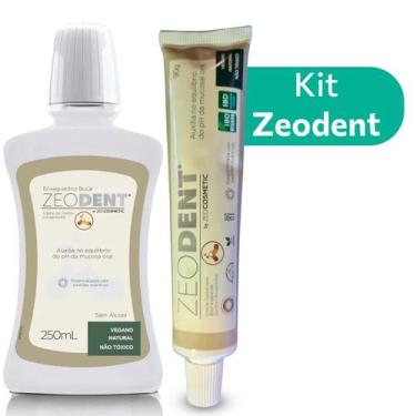 Imagem de Kit Zeodent Creme Dental + Enxaguante Bucal - ZeoCosmetic