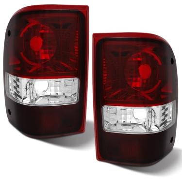 Imagem de Jenuo Luzes traseiras estilo fábrica substituição para 2001-2011 01-11 Ford Ranger 2001 2002 2003 2004 2005 2006 2007 2008 2009 2010 2011 Ranger lado esquerdo e direito
