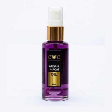 Imagem de Óleo de Argan + Açaí CWC Hair Professional 30ml – Reparador de Pontas | Nutrição, Brilho, Antifrizz e Proteção Capilar