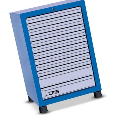 Imagem de Gaveteiro Modular Pequeno Com 12 Gavetas Gav608 Cmb